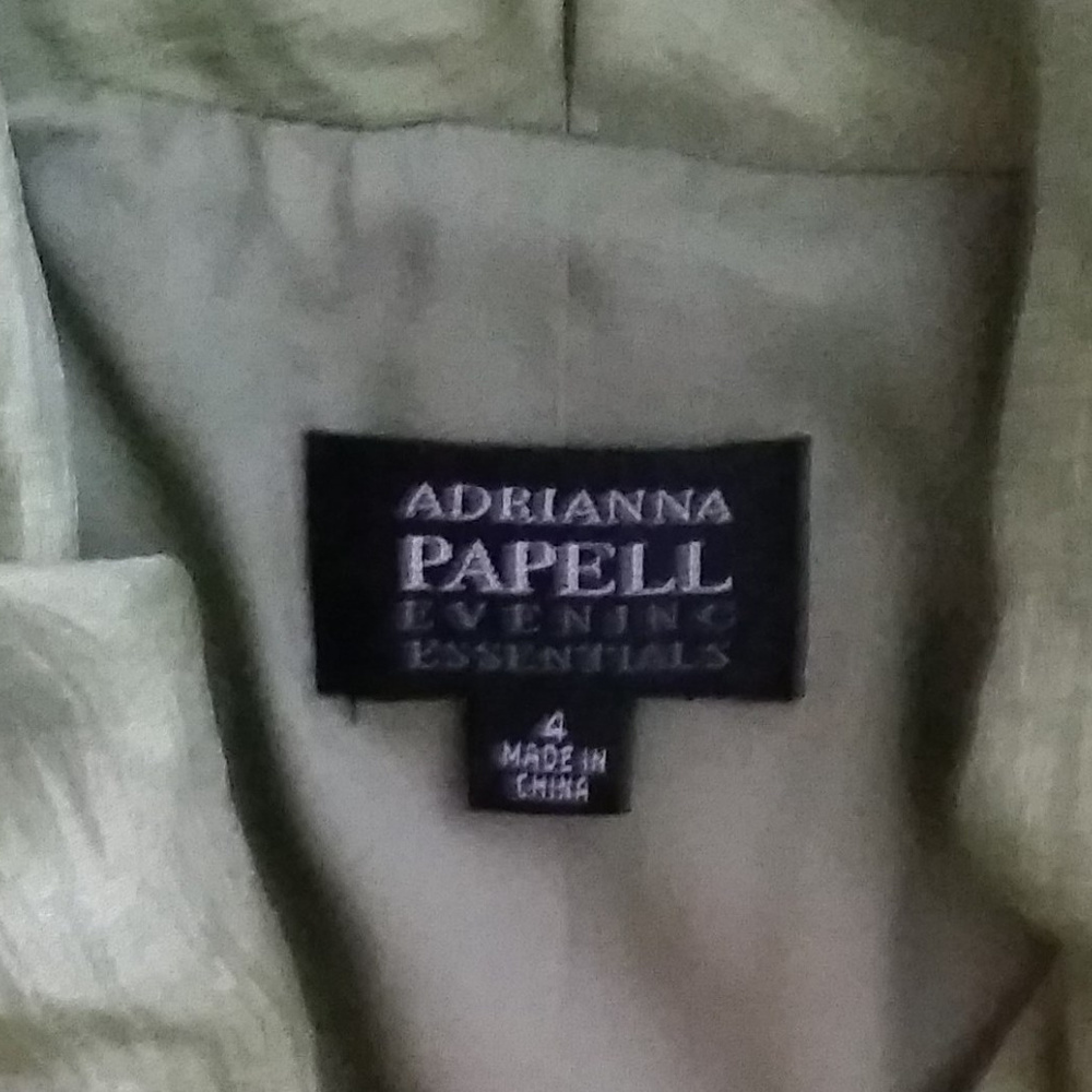 ❤️❤️Adrianna Papell Evening Ruffle Jacket❤️❤️ - Picture 3 of 8